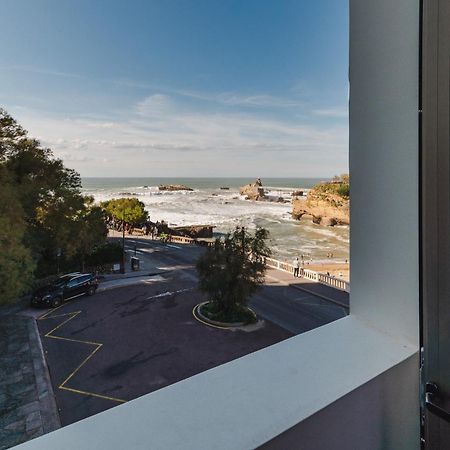 Hotel De La Plage Biarritz Bagian luar foto