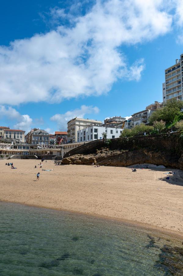 Hotel De La Plage Biarritz Bagian luar foto