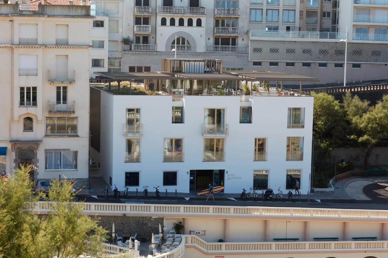 Hotel De La Plage Biarritz Bagian luar foto