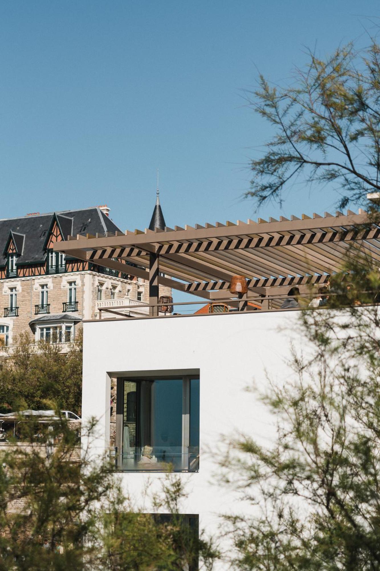 Hotel De La Plage Biarritz Bagian luar foto