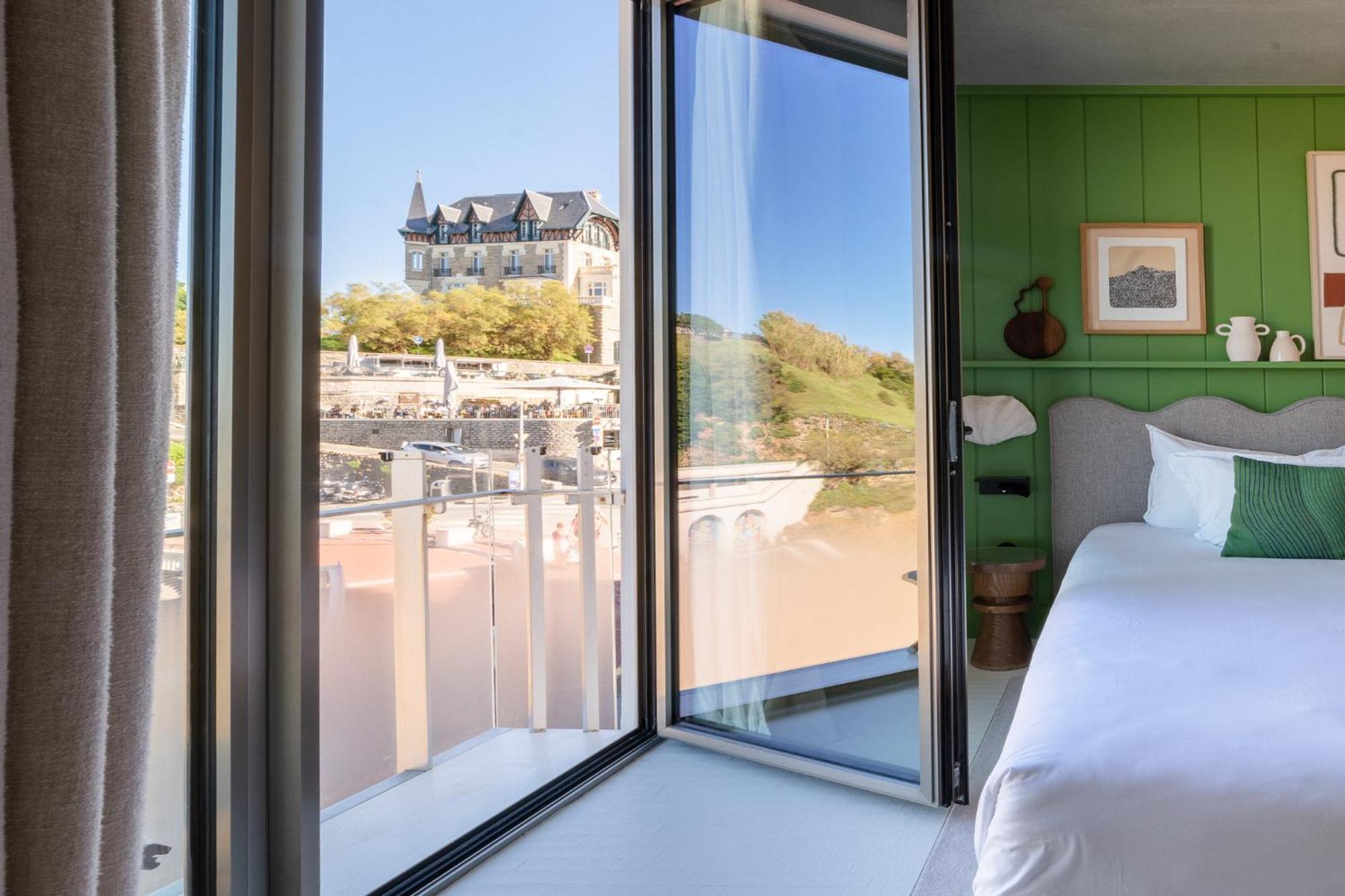 Hotel De La Plage Biarritz Bagian luar foto